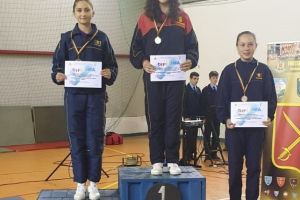Gilda Faifer, eleva la Colegiul National Militar Alexandru Ioan Cuza“ Constanta, pe podium la Olimpiada Nationala a Sportului Militar