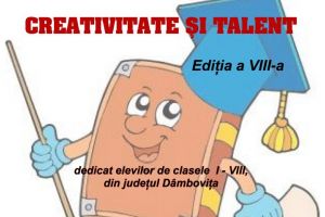 Concursul „Creativitate şi talent” îşi desfăşoară finala. Participă mai multe şcoli din judeţ