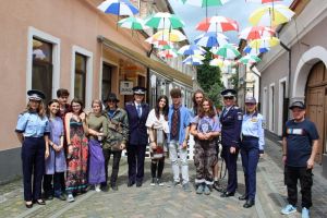 IPJ: Violenţa domestică, adusă în atenţia bistriţenilor prin ”performing art”