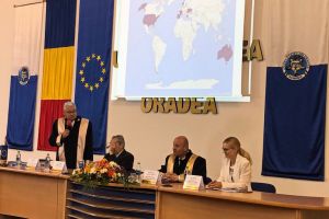 Un profesor francez, specialist în ştiinţe politice, a devenit Doctor Honoris Causa al Universităţii din Oradea