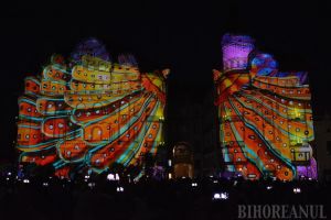 Proiecţii spectaculoase şi, în premieră pentru Oradea, acrobaţii pe clădiri de ziua internaţională Art Nouveau!