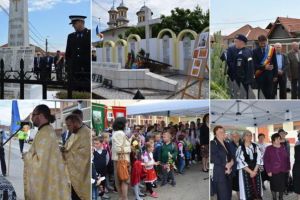 FOTO/ Ziua Eroilor, celebrată la Vinerea şi Cugir. Depuneri de coronae şi program artistic susţinut de instituţiile de învăţământ