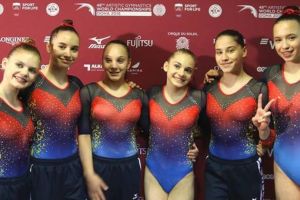 Medalii pentru gimnastele noastre în Slovacia şi Slovenia