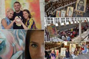 FOTO, VIDEO. Expoziţie de artă şi prezentare de carte In Memoriam Geta Țălnar – “Culorile sufletului meu”, Muzeul Principia din Alba Iulia