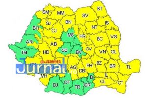 ULTIMĂ ORĂ: Vrancea sub o nouă atenţionare COD GALBEN de ploi
