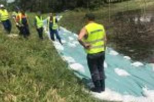 Administraţia Bazinală de Apă Jiu:  S.G.A Dolj a efectuat două lucrări de prevenire la Dunăre