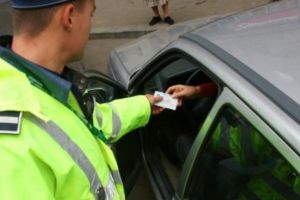 Amendă de 4.000 de lei pentru un şofer din Ducatul lui Glad