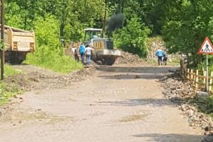 UPDATE/ FOTO/ VIDEO/ RUPERE DE NORI la Bistra: Trafic pe un singur sens, pe DN75, din cauza aluviunilor