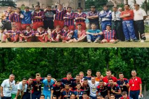 În pozele promovării din ’96 şi 2019. Respect!