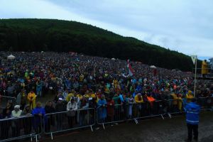 Jandarmii la datorie de Rusaliile catolice la Șumuleu