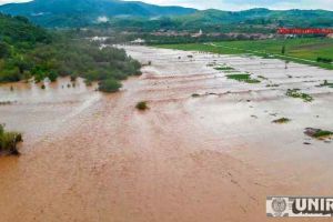 Avertizare hidrologică COD GALBEN pentru judeţul Alba. Pericol de inundaţii pe râul ARIEȘ până la ora 21.00