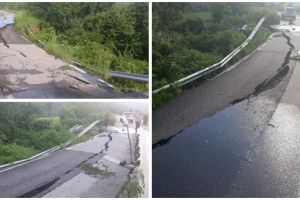 A fost demarată documentaţia pentru refacerea drumului care s-a surpat în Timiş
