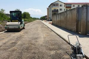 FOTO – Șelimbărul legat de Sibiu printr-un nou drum. Va fi gata în câteva zile