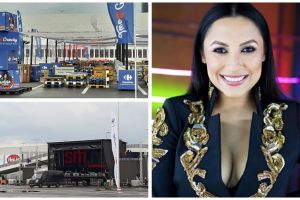 FOTO. Andra, concert la Satu Mare! Pregătirile, pe ultima sută de metri