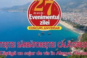 CONCURS ANIVERSAR EVENIMENTUL ZILEI 27 DE ANI: CITEȘTE! SĂRBĂTOREȘTE! CĂLĂTOREȘTE!