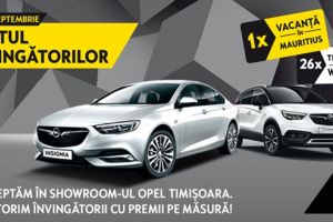 22-23 septembrie – Testul invingatorilor la Opel Timisoara!