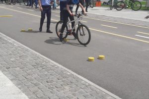 Lecţii de educaţie rutieră, la mall