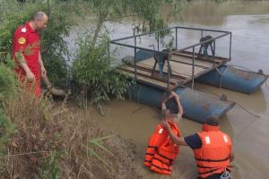 Slobozia: Salvat din apele râului Ialomiţa