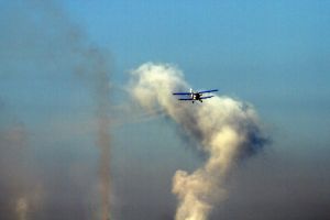 Dezinsecţia aviochimică in Ramnicu Valcea a fost reprogramată pentru perioada 10 – 14 iunie