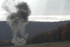 Muniţie neexplodată distrusă la Copălău