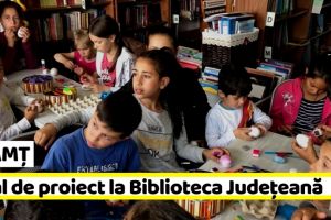 NEAMȚ: Final de proiect YOUth for Neamţ la Biblioteca Judeţeană (FOTO)