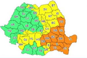 Atentionare meteo! Judetul Constanta, sub cod portocaliu de vreme rea. Cand expira avertizarea meteo
