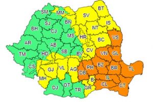 COD GALBEN de ploi valabil toată ziua