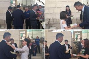 FOTO/ VIDEO: Sportivii valoroşi ai oraşului premiaţi de administraţia locală. LISTA celor care au primit distincţii