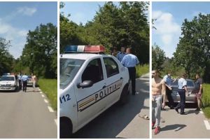 Foc de armă pentru a calma doi presupuşi hoţi de lemne. Cei doi ar fi bătut şi un adolescent