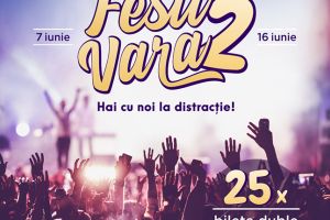 Puteţi câştiga invitaţii duble la Untold şi multe alte premii, puse la bătaie de cel mai mare mall din oraş