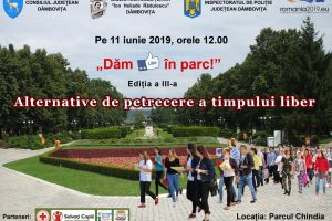 Dăm like în parc, ediţia a III-a, se desfăşoară mâine în Parcul Chindia