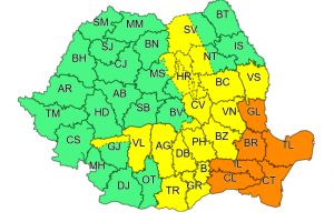 Codul galben s-a prelungit! Vezi prognoza!
