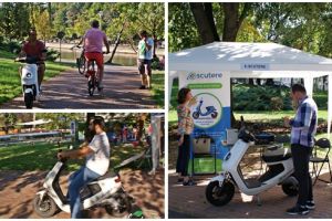 Puteţi testa scutere electrice la Timişoara