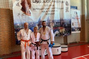 Trei medalii pentru judoka orădeni veterani, la Internaţionalele Sătmarului