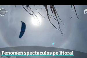 Fenomen natural spectaculos la Mamaia. Apare, pe cer, odata la un deceniu 