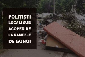 Poliţişti locali sub acoperire în zonele cu rampe de gunoaie