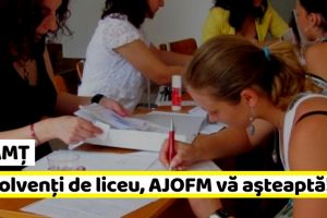 NEAMȚ: Absolvenţii promoţiei 2019, aşteptaţi să se înregistreze la AJOFM