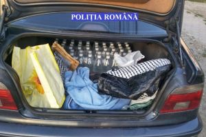 Sătmărean prins transportând 300 de litri de alcool de contrabandă. S-a ales cu dosar penal