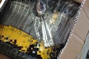 Mii de tacamuri contrafacute, descoperite intr-un container, in Portul Constanta Sud Agigea