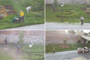 FOTO/VIDEO ȘTIREA TA: O schimbare în bine în Șanţurile Cetăţii. Dispar buruienile, putem admira în sfârşit florile, natura…