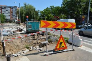 Circulaţia tramvaielor pe strada Calea Aradului ar putea fi reluată peste două săptămâni (FOTO)