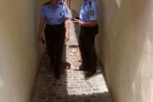 FOTO Pericol pe strada Sforii!