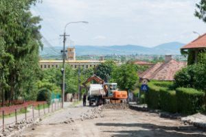 Au început lucrările de reabilitare a străzii Andrei Şaguna