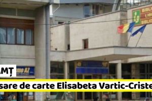 NEAMȚ: Lansare de carte Elisabeta Vartic-Cristea, la Biblioteca Judeţeană