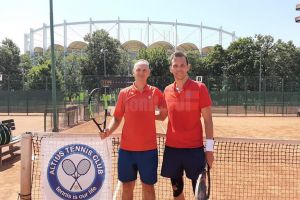 Florin Popovici-Dumbravă a jucat finala turneului ITF Seniors de la Bucureşti