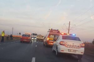 Risc de ACCIDENTE GRAVE pe un drum naţional dintre două localităţi ARĂDENE