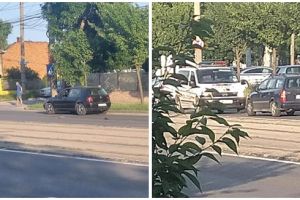 Om al străzii la spital în stare gravă după ce a fost lovit de o maşină pe Bulevardul Rebreanu