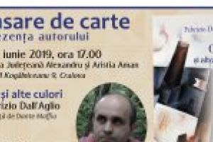 Biblioteca Judeţeană „Alexandru şi Aristia Aman” găzduieşte luni, 17 iunie 2019, începând cu ora 17:00, lansarea volumului  „Culori şi alte culori”