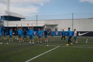 FC Viitorul a efectuat la baza sportiva a Academiei Gheorghe Hagi, primul antrenament de la reluarea pregatirilor (galerie foto+video)