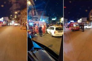 FOTO. ACCIDENT rutier în Aiud, soldat cu patru victime, dintre care doi copii. Intervin pompierii cu o ambulanţă SMURD